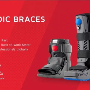 OrthoLife Rugged Closed Toe Walker Air Cast Cam Walker