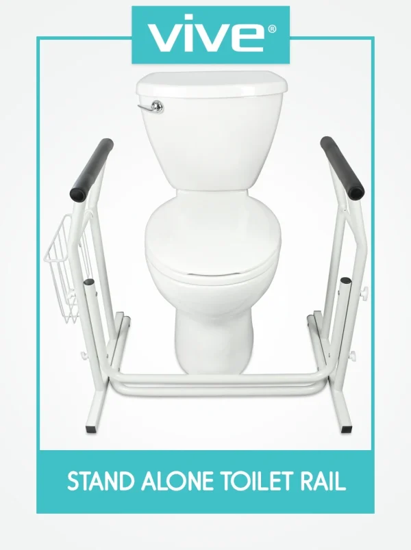 Stand Alone Toilet Rail
