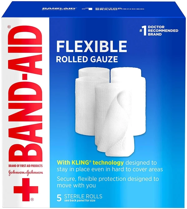 Band Aid Rolled Gauze