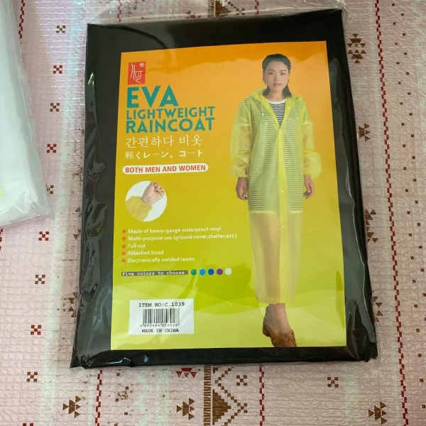 EVA Lightweight Raincoat