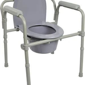 McKesson Folding Commode Chair