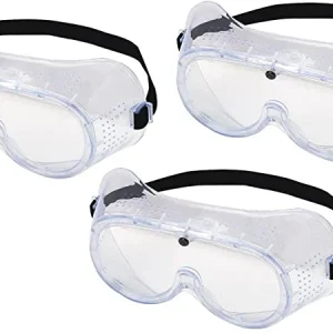 Western Safety Goggles 3pk