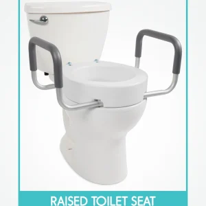 Vive Toilet Seat Riser with Arms