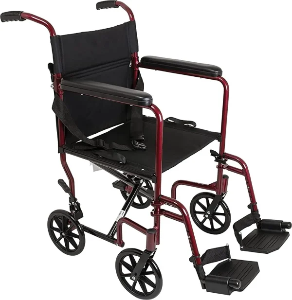 Wave Medical Premium Transport Wheelchair
