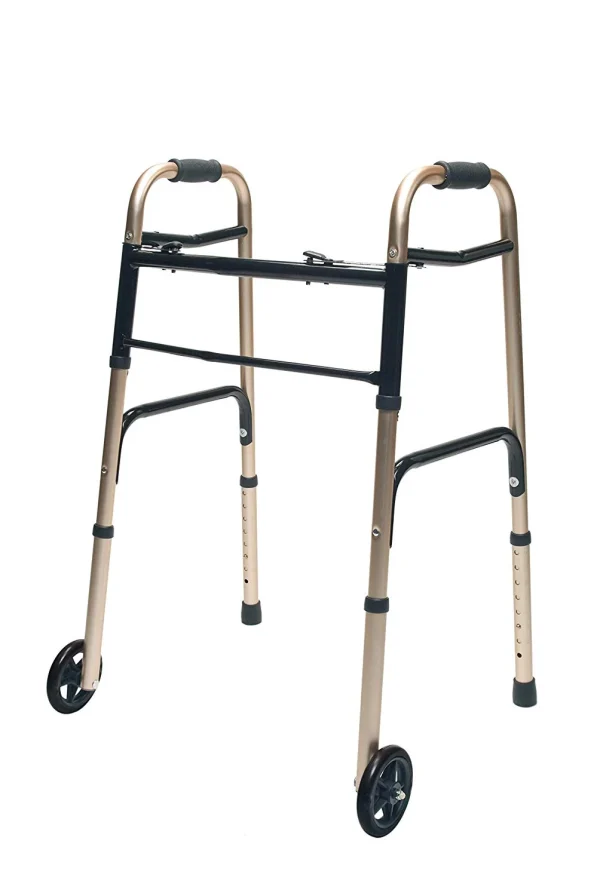 Lumex Color Select Adult Walker with 5" Wheels