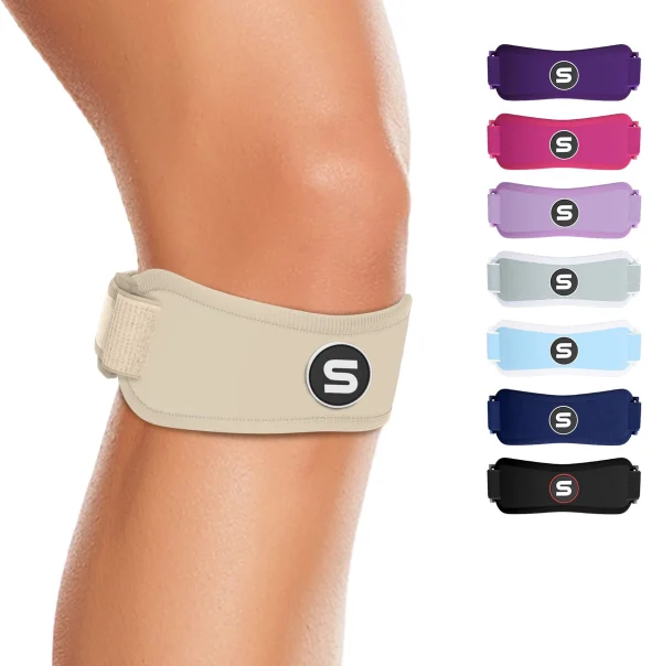 Sleeve Stars Patella Strap Osgood Schlatter Knee Brace for Kids, Youth, Women & Men w/ 3 Lengths