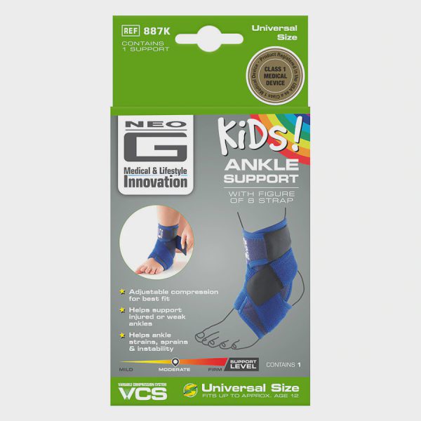 Kids Ankle Support with figure of 8 Strap