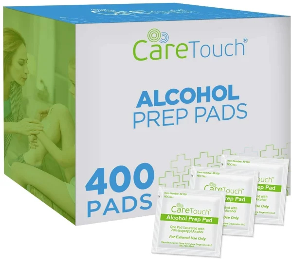Caretouch Alcohol Prep Pads (Single)