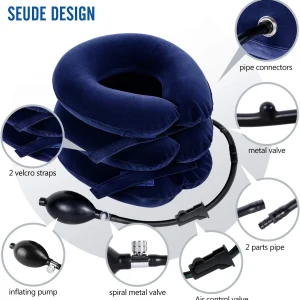 Ohuhu Neck Traction Neck Cervical Traction Collar