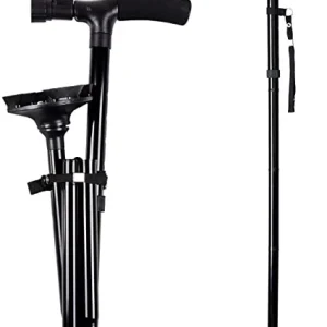 Ohuhu, Adjustable Canes and Walking Stick with Carrying Bag