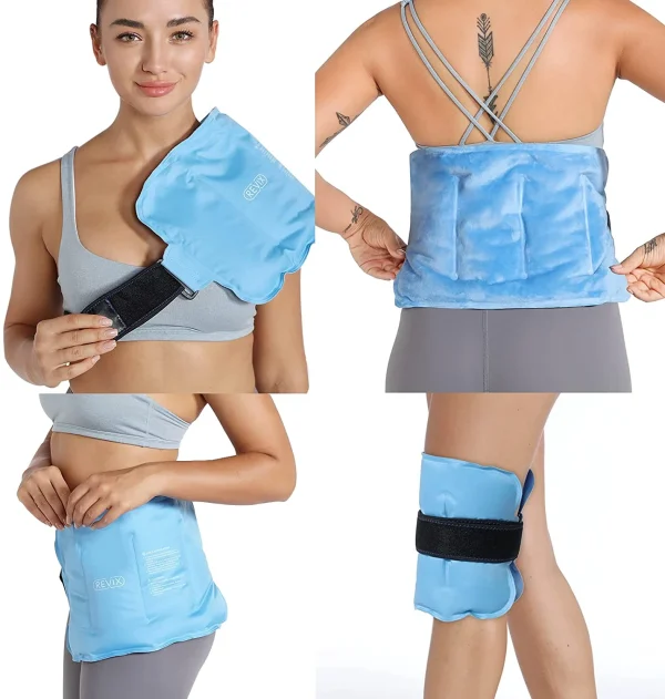 REVIX Reusable Ice Pack for Injuries and Pain Relief