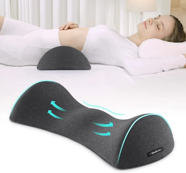 Lumbar Support Pillow for Back Support Memory Foam Pillow