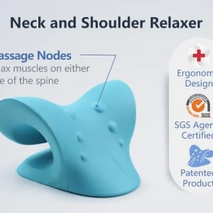 RestCloud Neck and Shoulder Relaxer, Cervical Traction Device for TMJ Pain Relief and Cervical Spine Alignment