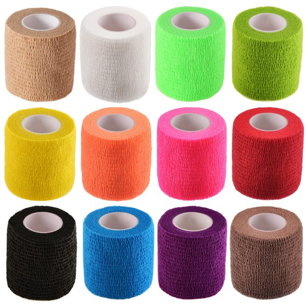 Mudder Self-Adherent Tape Pressure Wrap Bandage Rolls for Wrist/Ankle