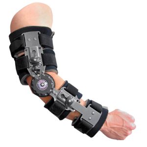 ROM Post Op Elbow Brace, Right