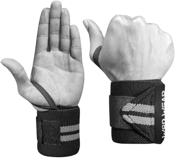 WoD Wear Wrist Wraps for Cross Training 12" - Gray