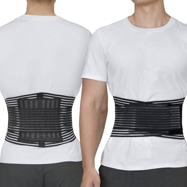 Viteps Back Brace Lumbar Support w/ Removable Straps